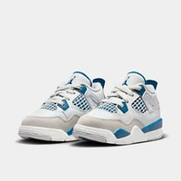 Jordan 4 Retro TD White /  Industrial Blue - Neutral Grey