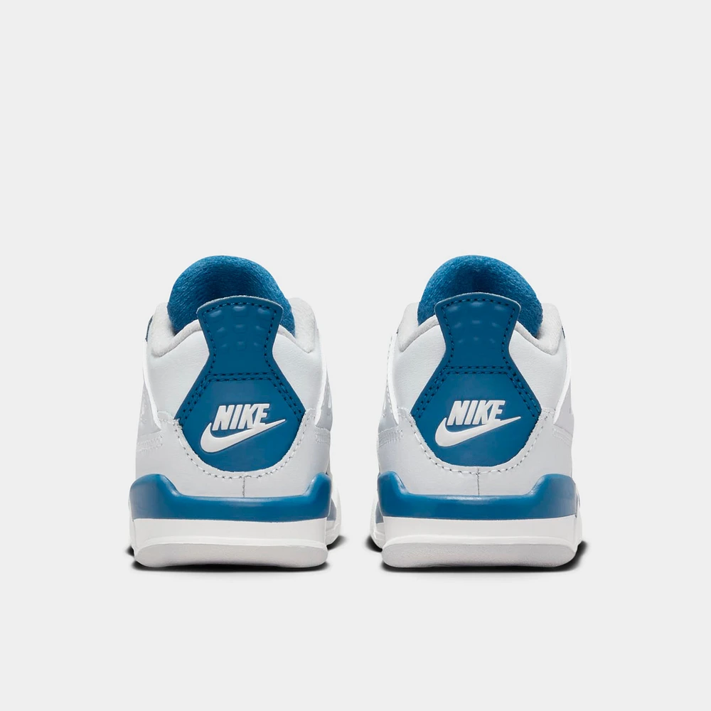 Jordan 4 Retro TD White /  Industrial Blue - Neutral Grey