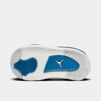 Jordan 4 Retro TD White /  Industrial Blue - Neutral Grey