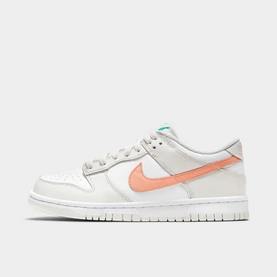 Nike Dunk Low GS White / Crimson Bliss