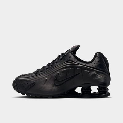 Nike Shox R4 GS Black / - Bright Crimson