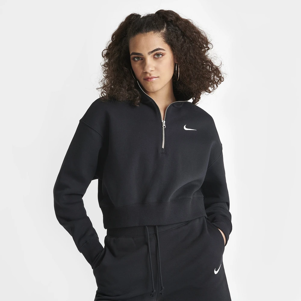 NSW Pheonix Quarterzip Crop Bl