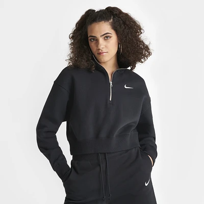 NSW Pheonix Quarterzip Crop Bl
