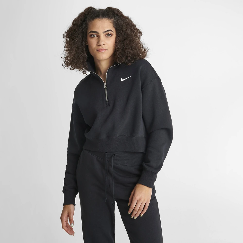 NSW Pheonix Quarterzip Crop Bl