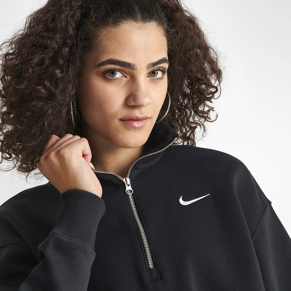 NSW Pheonix Quarterzip Crop Bl
