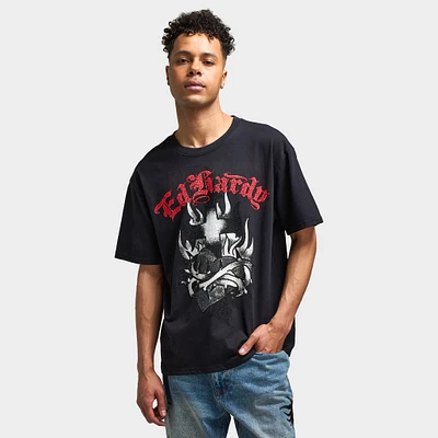 Ed Hardy Vintage Sacred Heart Graphic T-Shirt / Black