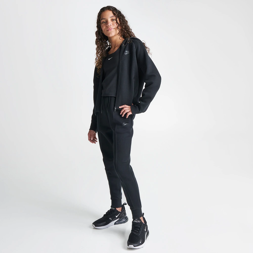 Nike Sportswear Junior Girls' Tech Fleece Joggers Black /