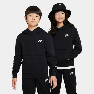 Nike Sportswear Juniors' Club Fleece Pullover Hoodie / Black