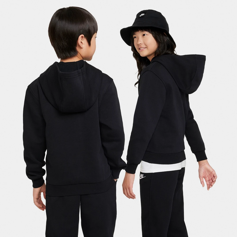 Nike Sportswear Juniors' Club Fleece Pullover Hoodie / Black
