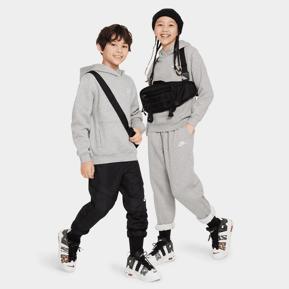 Nike Sportswear Juniors' Club Fleece PO Hoodie/DkGreyHeather