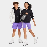 Nike Sportswear Club Fleece Juniors' Full Zip Hoodie Blk / W