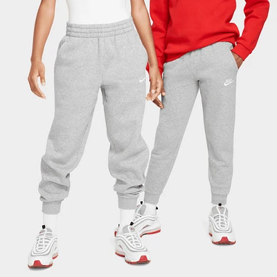 Nike Juniors' Club Fleece Joggers /Dk Grey Heather - SET