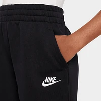 Nike Sportswear Juniors' Club Fleece Shorts Black / White