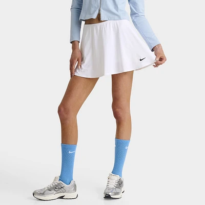 Nike Victory Women's Dri-FIT Short Flouncy Tennis Skirt / Wh