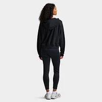 Nike Women's Loose Full-Zip French Terry Hoodie Black / Sail