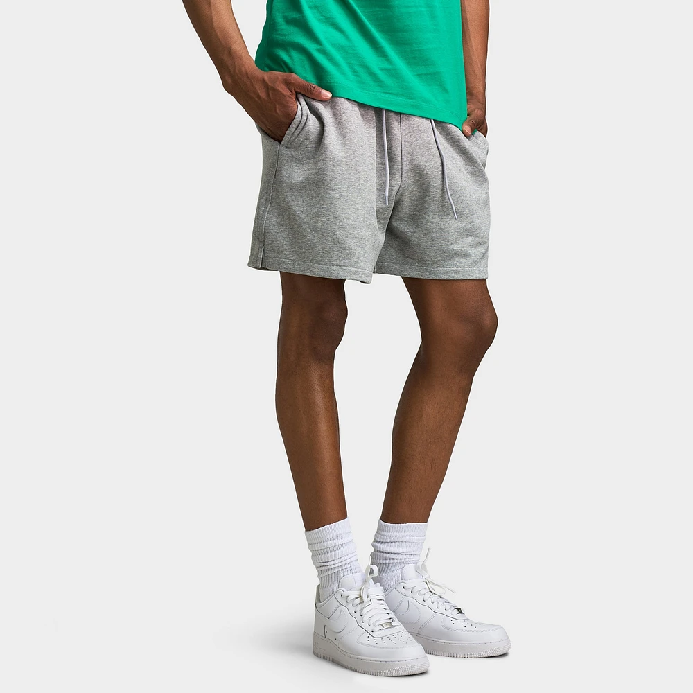 Nike Club French Terry Flow Shorts Dark Grey Heather / Lt Sm