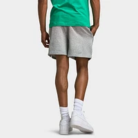Nike Club French Terry Flow Shorts Dark Grey Heather / Lt Sm