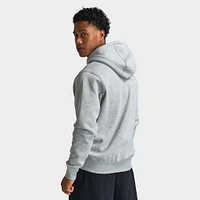 Nike Club Fleece Pullover Hoodie Dark Grey Heather / Light S