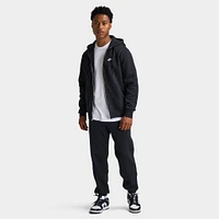 Nike Club Fleece Full Zip Hoodie Black