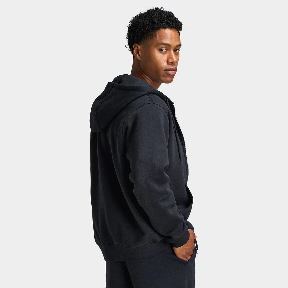 Nike Club Fleece Full Zip Hoodie Black