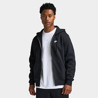 Nike Club Fleece Full Zip Hoodie Black