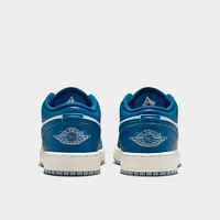 Jordan 1 Low GS White / Industrial Blue - Grey
