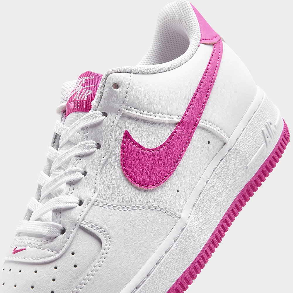 Nike Air Force 1 GS White / Laser Fuchsia