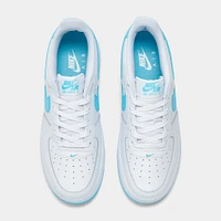 Nike Air Force 1 GS White / Aquarius Blue