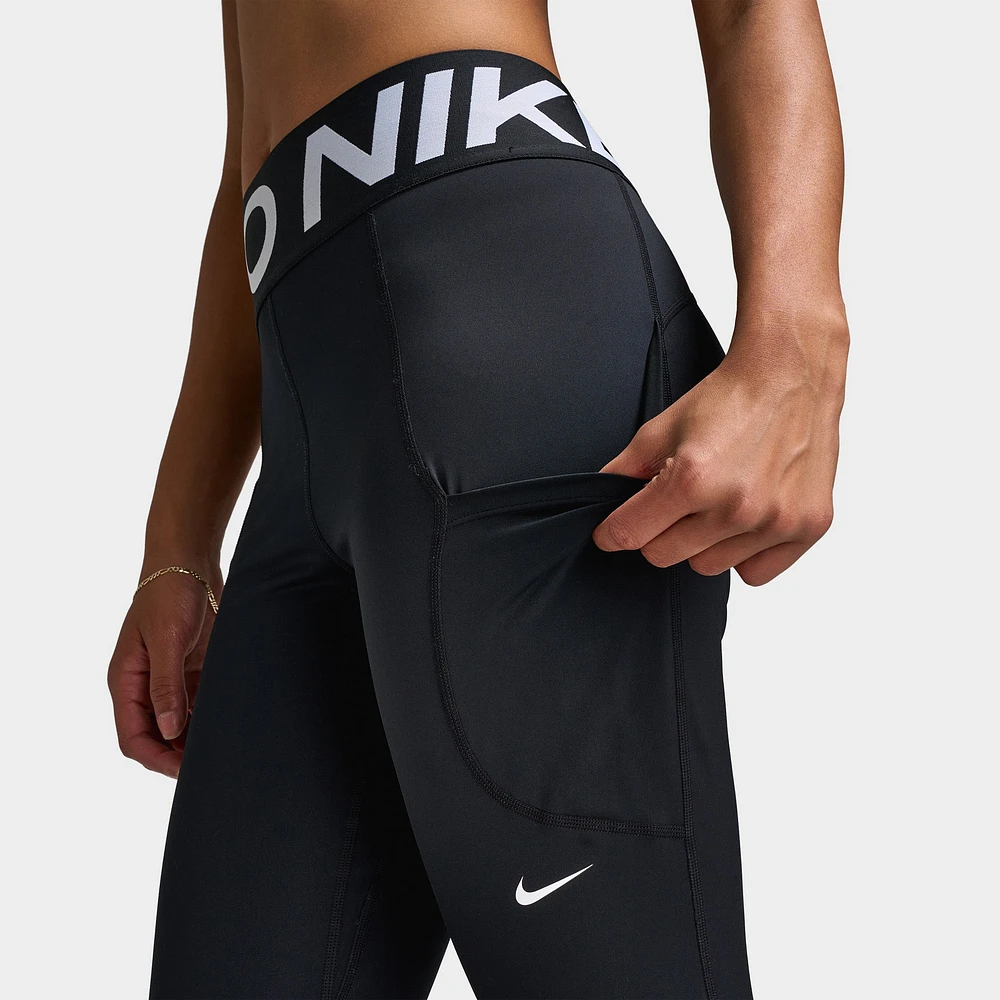 Nike Pro Sculpt Women's High-Waisted 7/8 Leggings with Pocke