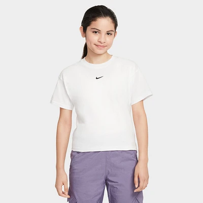 Nike Sportswear Essential Junior Girls' T-Shirt White