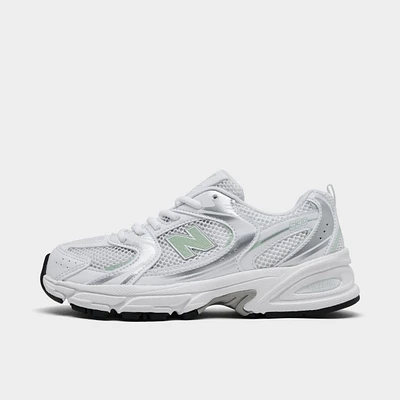 New Balance Juniors' 530 White / Silver