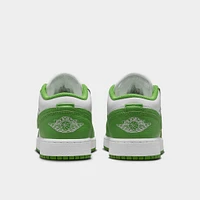 Jordan 1 Low SE GS White / Chlorophyll - Lightening