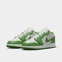 Jordan 1 Low SE GS White / Chlorophyll - Lightening