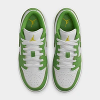 Jordan 1 Low SE GS White / Chlorophyll - Lightening