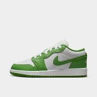 Jordan 1 Low SE GS White / Chlorophyll - Lightening