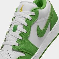 Jordan 1 Low SE GS White / Chlorophyll - Lightening