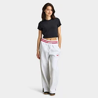 Nike Sportswear Women's Chill Knit Crop T-Shirt Black / Blac