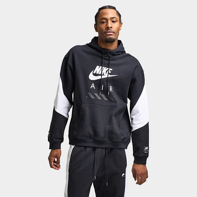 Nike Air Fleece Hoodie Black / White