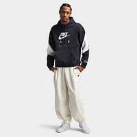 Nike Club Fleece French Terry Oversized Pants Sail / - Black