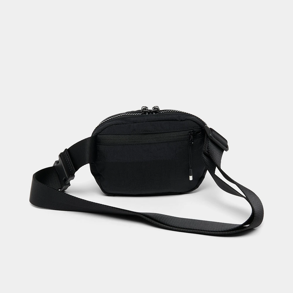 Nike Aura Waistpack (1L) Black / Black / Matte Silver