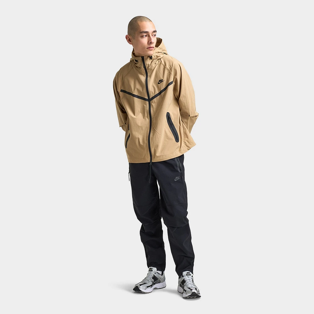 Nike Tech Woven Full Zip Windrunner Jacket Parachute Beige / - Black
