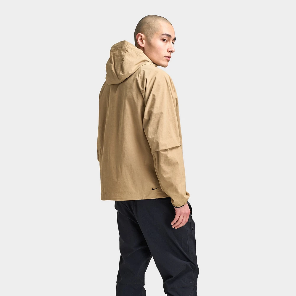 Nike Tech Woven Full Zip Windrunner Jacket Parachute Beige / - Black