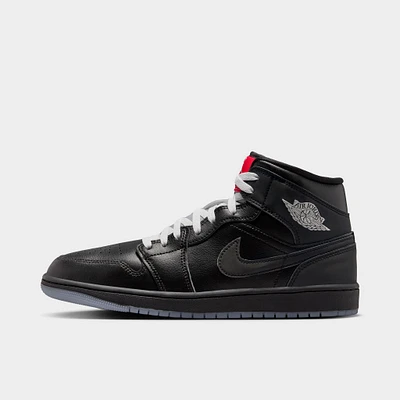 Jordan 1 Mid SE Black / - White