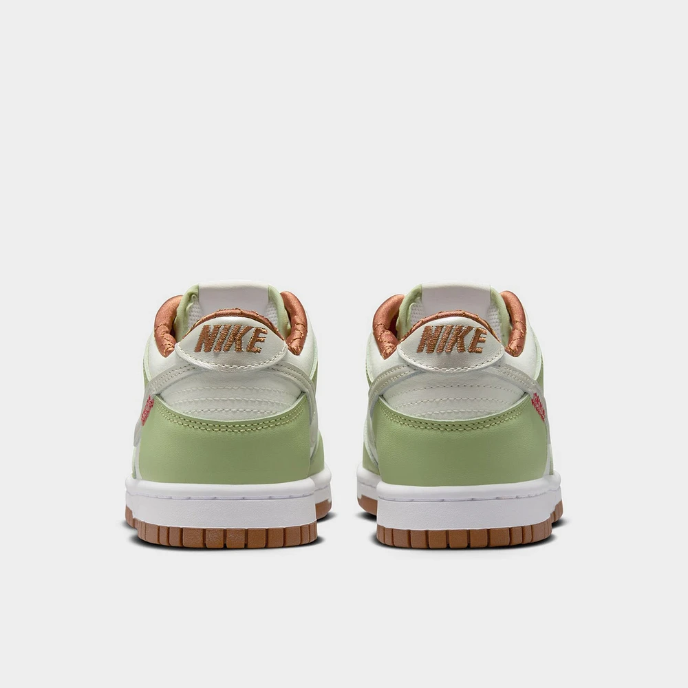 Nike Dunk Low GS Sail / Light Bone - Olive Aura
