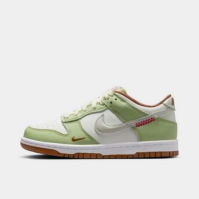 Nike Dunk Low GS Sail / Light Bone - Olive Aura