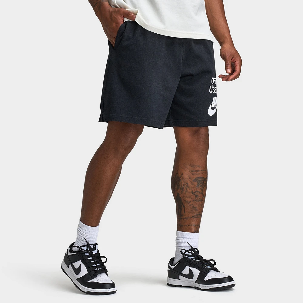 Nike Club Knit Shorts Black