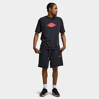 M J AIR JDN RAIR FLC SHORT BLACK / CHILE RED