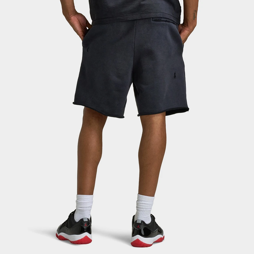 M J AIR JDN RAIR FLC SHORT BLACK / CHILE RED