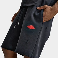 M J AIR JDN RAIR FLC SHORT BLACK / CHILE RED