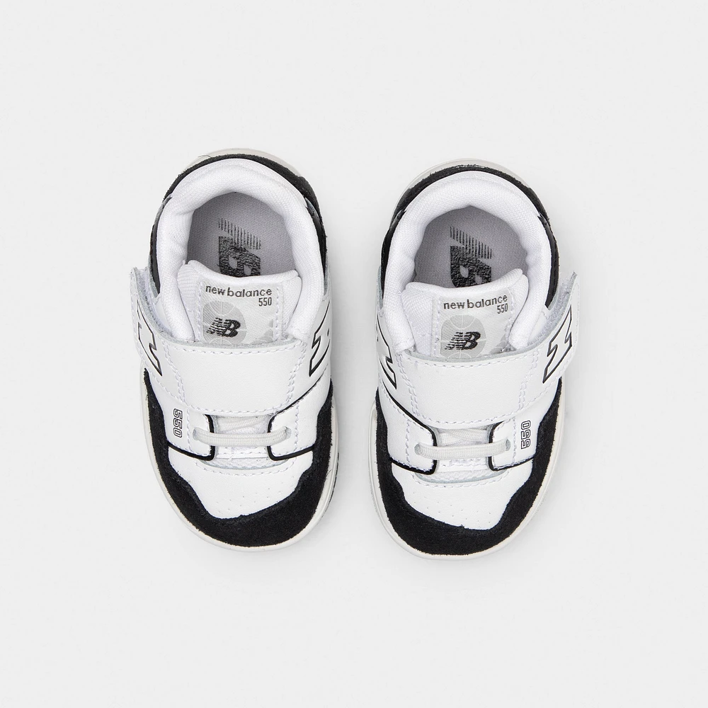 New Balance Infants' IHB550CA White / Black